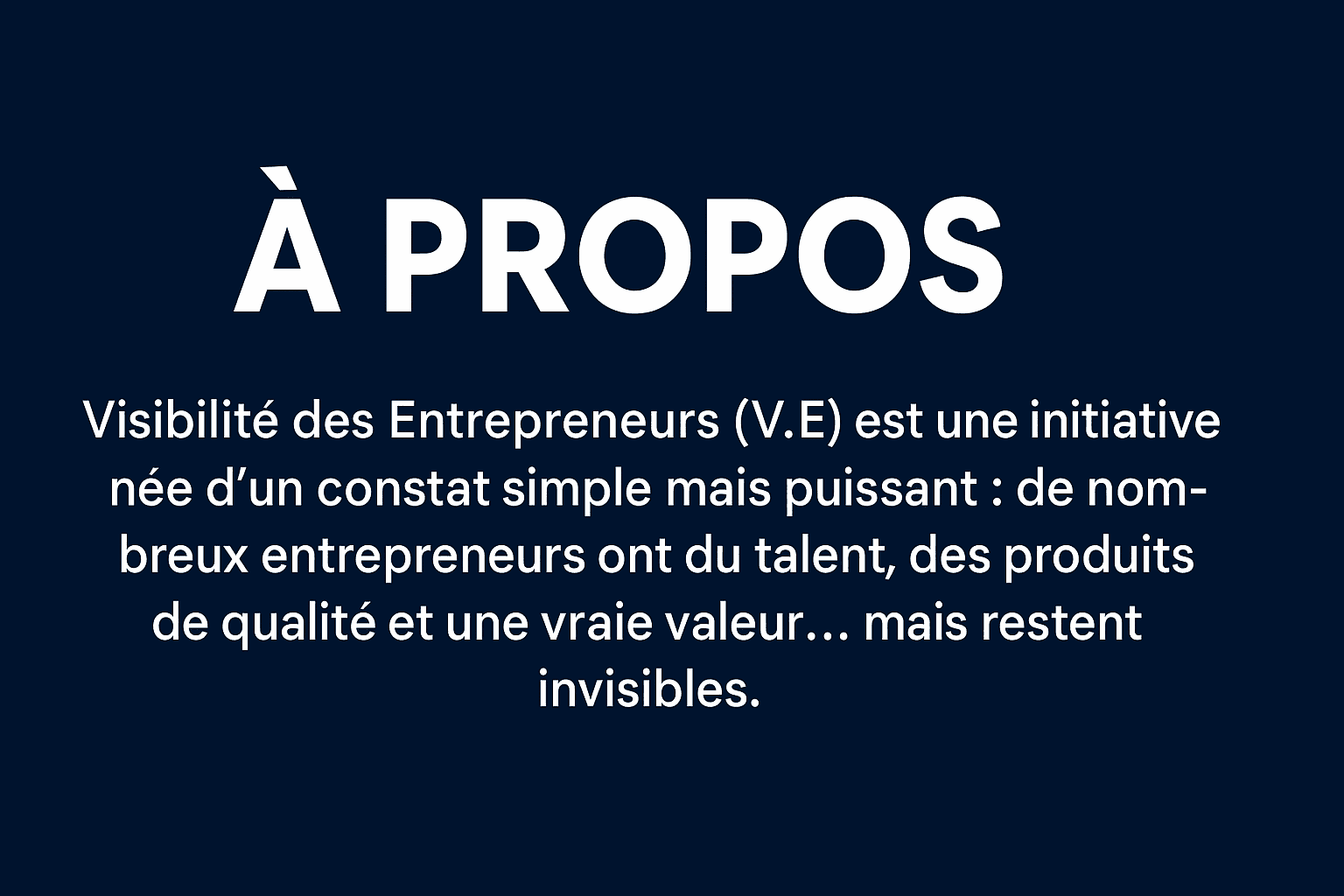 Qui sommes-nous ? Qui sommes-nous ?